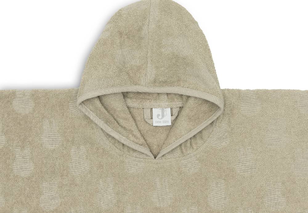 Jollein Badeponcho Frottee Miffy Jacquard Olive Green Fabrikladen