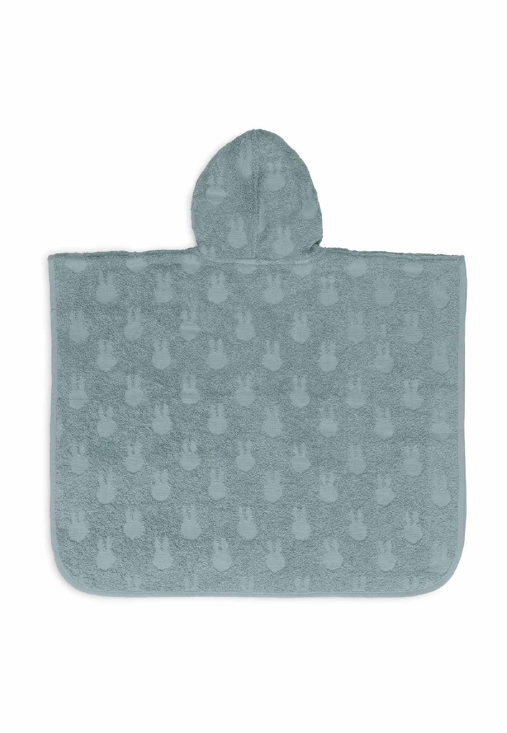 Jollein Badeponcho Frottee Miffy Jacquard - Sea Green Speichern exportieren