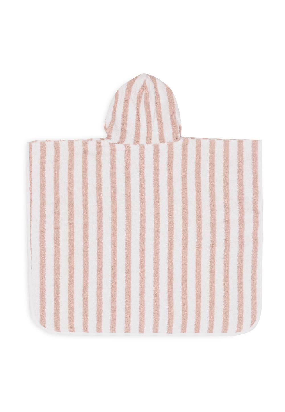 Jollein Badeponcho Stripe Frottee Wild Rose GOTS Black Friday Preise