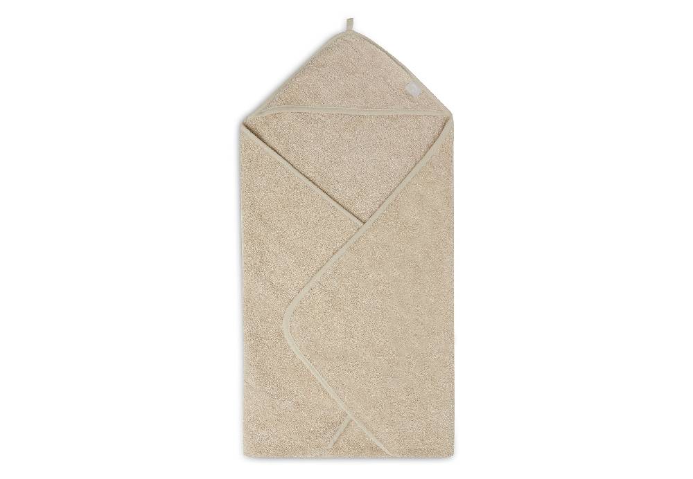 Jollein Kapuzenhandtuch Frottee 75x75cm Nougat Outlet