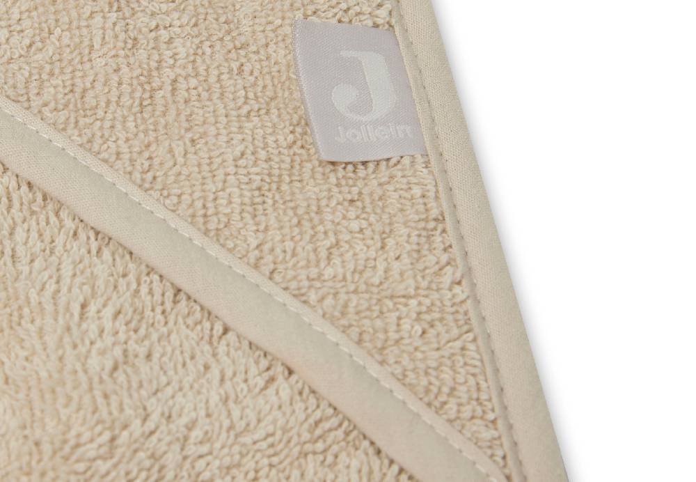 Jollein Kapuzenhandtuch Frottee 75x75cm Nougat Outlet