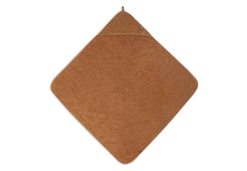 Jollein Kapuzenhandtuch Frottee 75x75cm Caramel