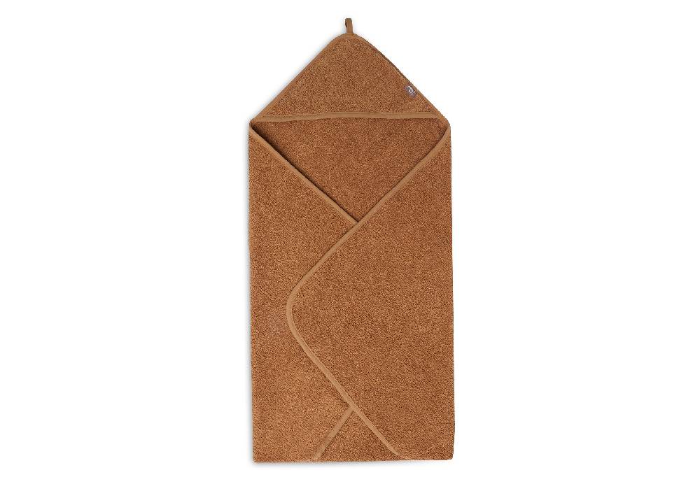 Jollein Kapuzenhandtuch Frottee 75x75cm Caramel Verkauf