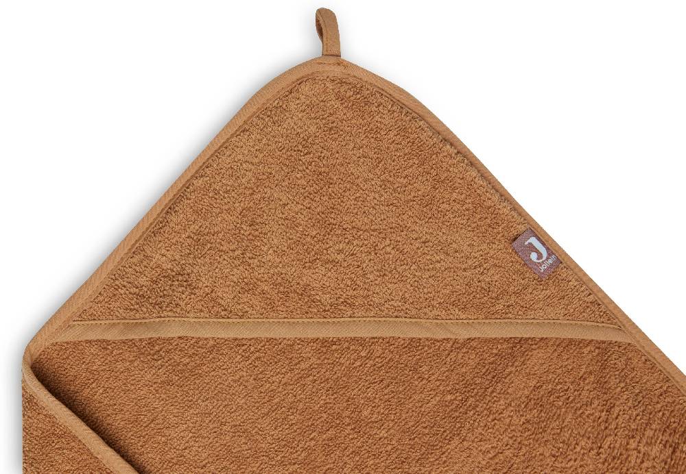Jollein Kapuzenhandtuch Frottee 75x75cm Caramel Verkauf
