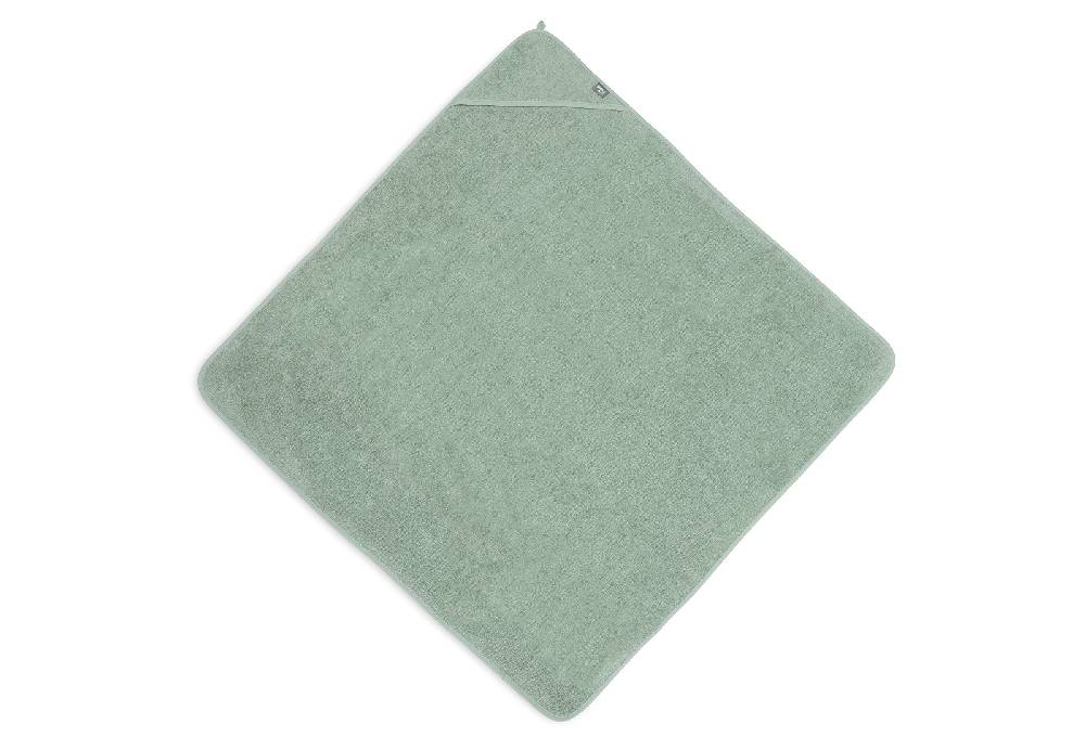Jollein Kapuzenhandtuch Frottee 100x100cm Ash Green