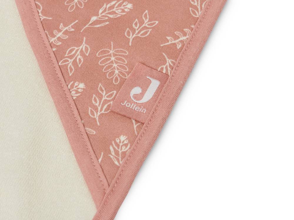 Jollein Kapuzenhandtuch 75x75cm Meadow Rosewood Versandkostenfrei