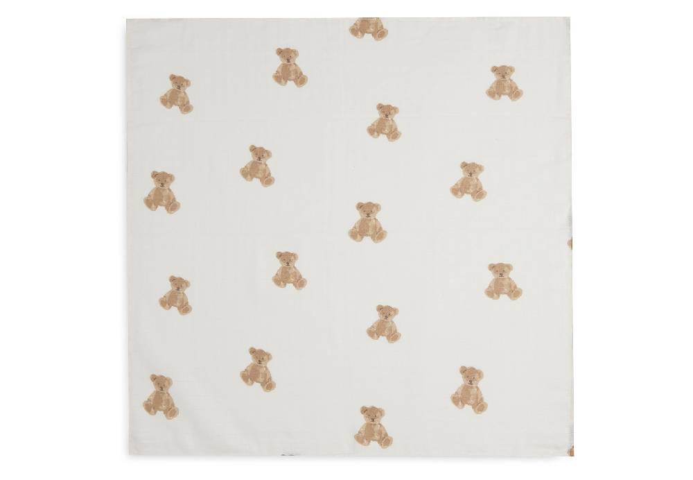 Jollein Spucktuch Hydrophill 70x70cm Teddy Bear (3pack) Online Shopping