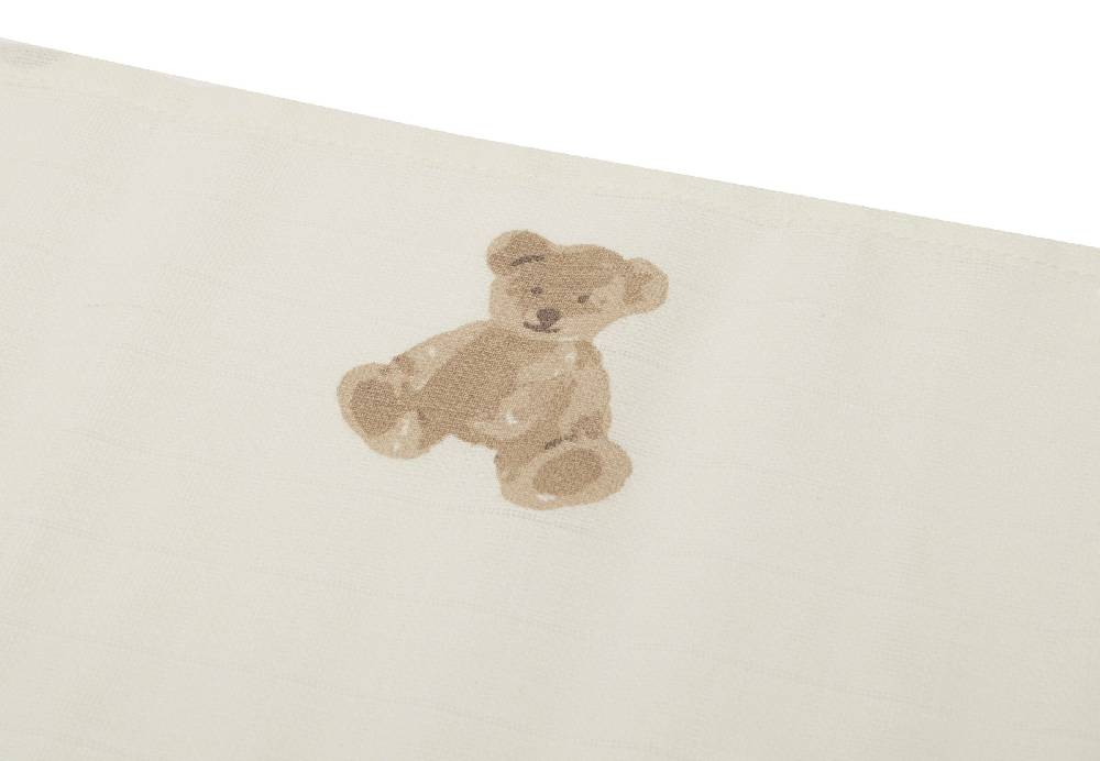 Jollein Spucktuch Hydrophill 70x70cm Teddy Bear (3pack) Online Shopping