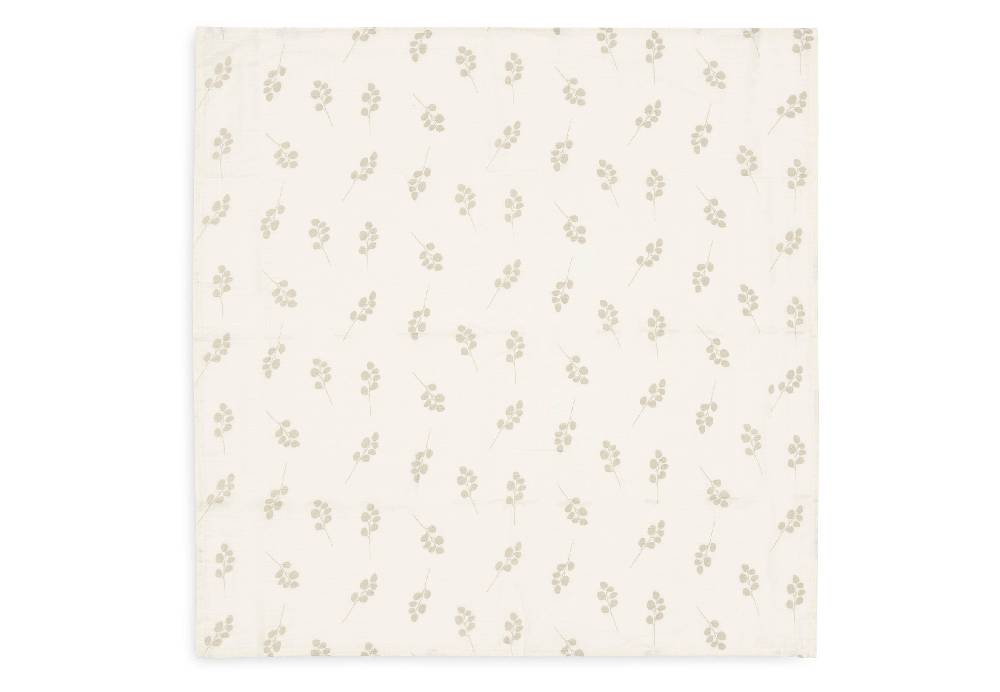 Jollein Spucktuch Hydrophill 70x70cm Twig Olive Green (3pack) Preisnachlass