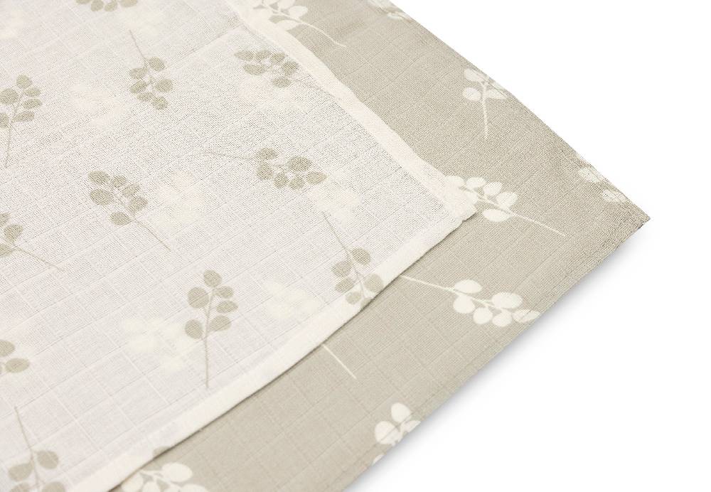 Jollein Mullwindeln Hydrophil 115x115cm Twig Olive Green (2pack) Jubiläumsangebot