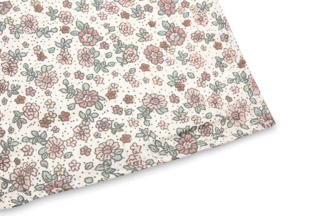 Jollein Mullwindeln Hydrophil 115x115cm Retro Flowers (2pack) Zeitlich begrenztes Angebot