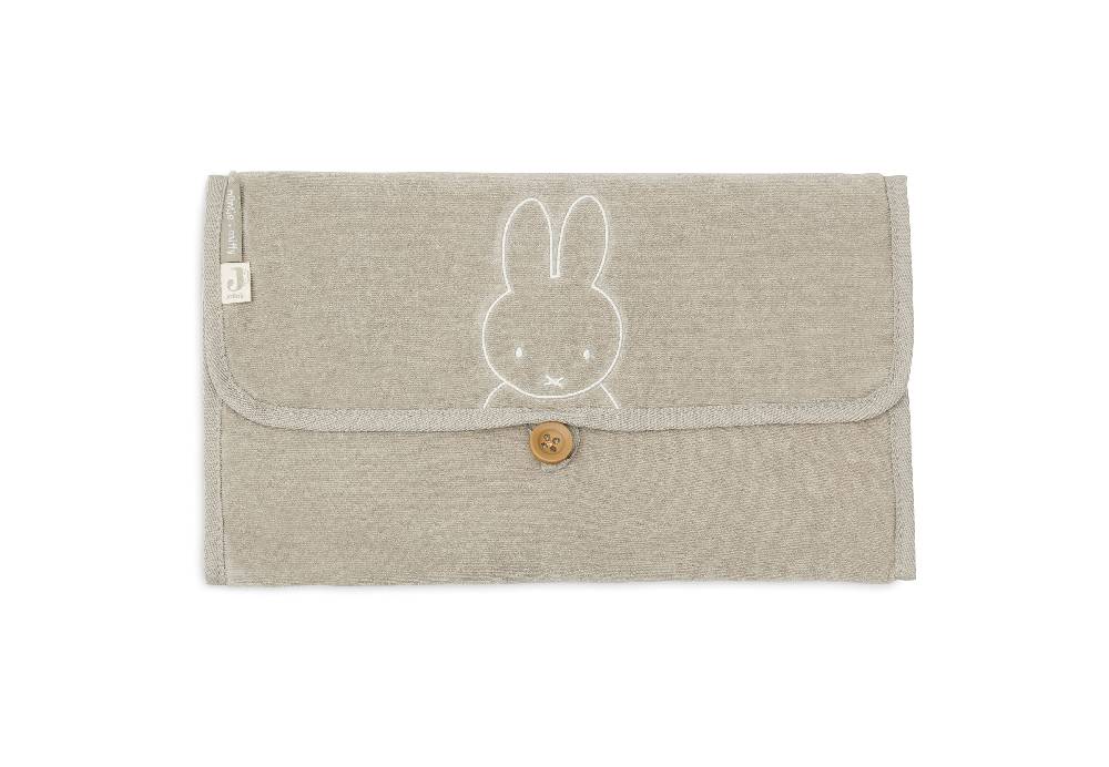 Jollein Wickelunterlage Frottee Miffy Olive Green