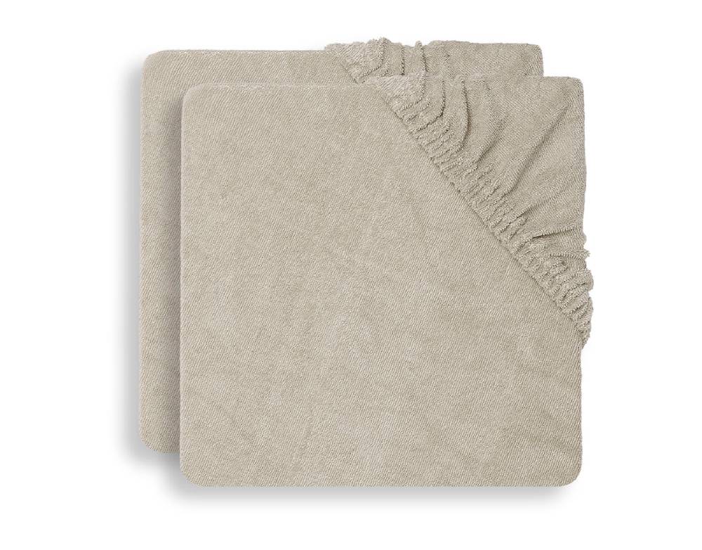 Jollein Wickelauflagenbezug Frottee 50x70cm Nougat (2pack)