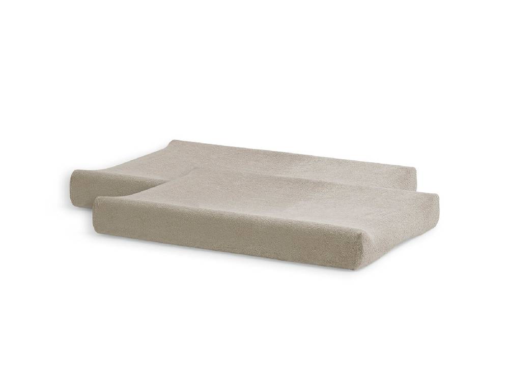 Jollein Wickelauflagenbezug Frottee 50x70cm Nougat (2pack) Sonderangebote