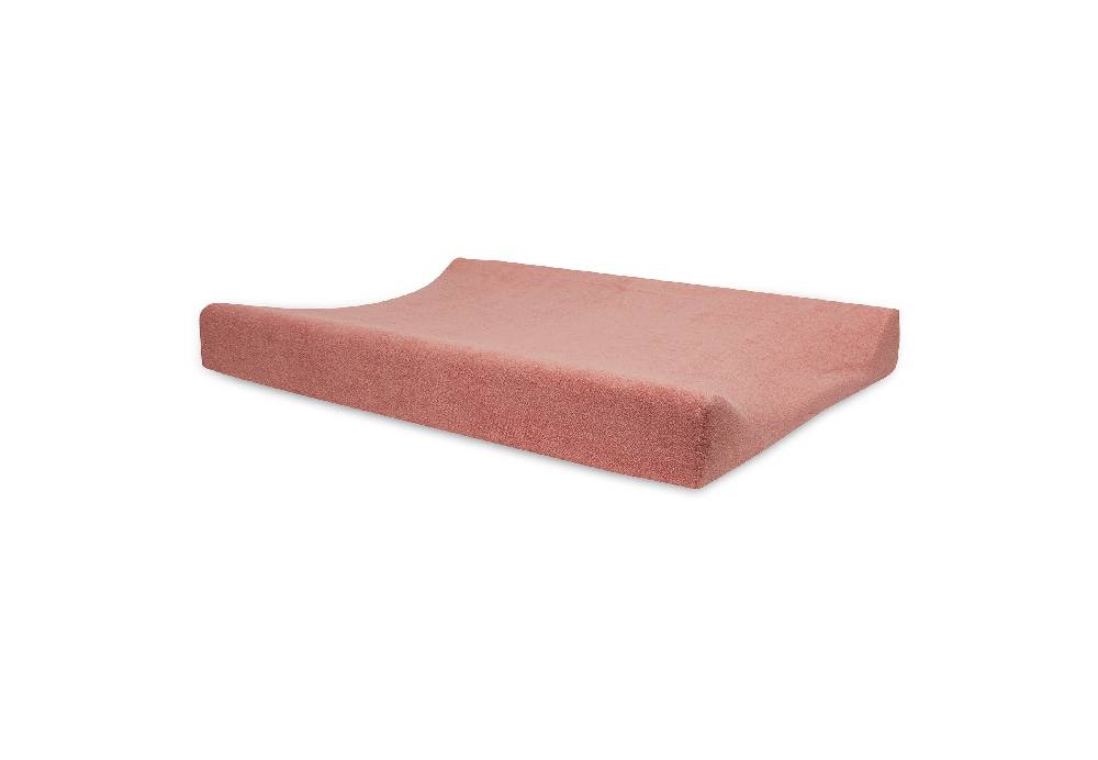 Jollein Wickelauflagenbezug Frottee 50x70cm Pale Pink/Rosewood (2p) Tiefpreis
