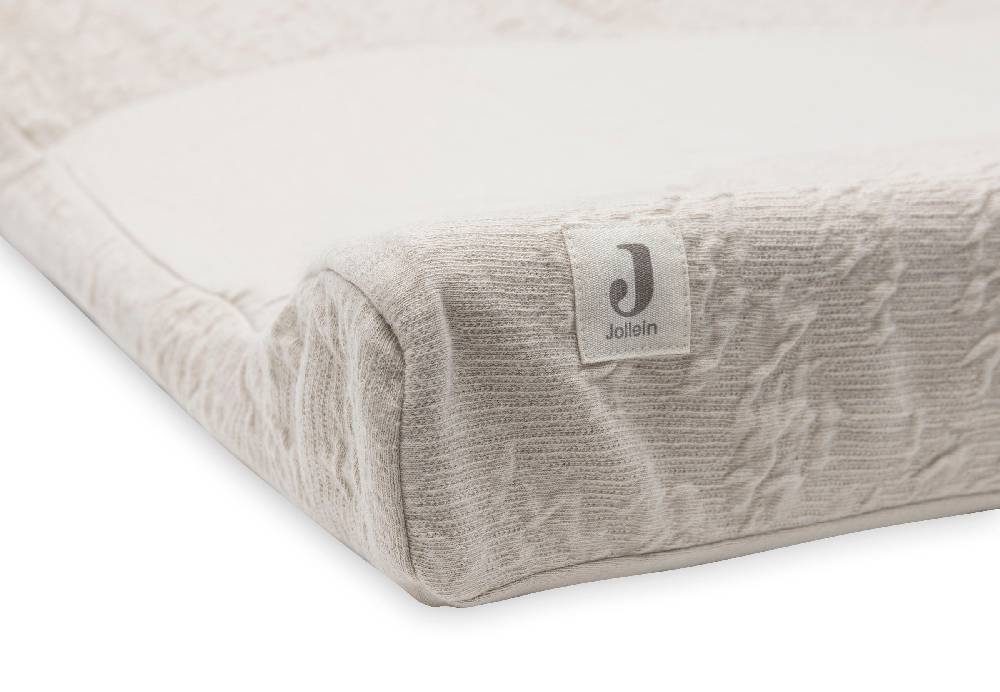 Jollein Wickelauflagenbezug 50x70cm Soft Waves Nougat Bis zu 50% Rabatt