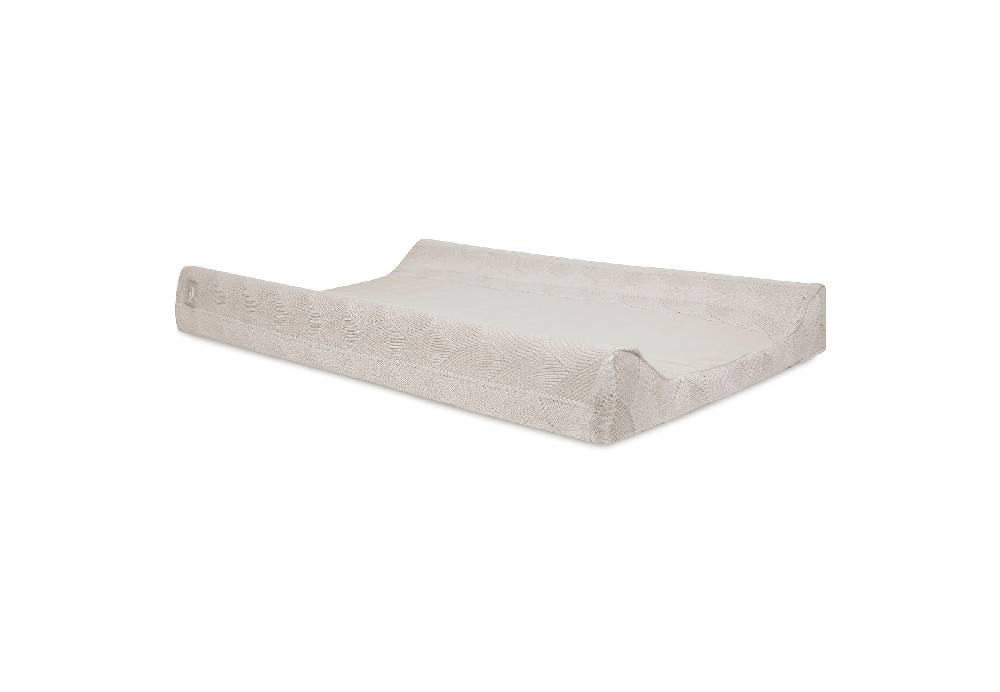 Jollein Wickelauflagenbezug 50x70cm Shell Knit Nougat GOTS