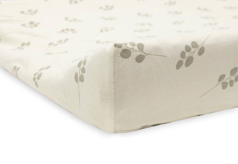 Jollein Wickelauflagenbezug Jersey 50x70cm Twig Olive Green Nur für heute