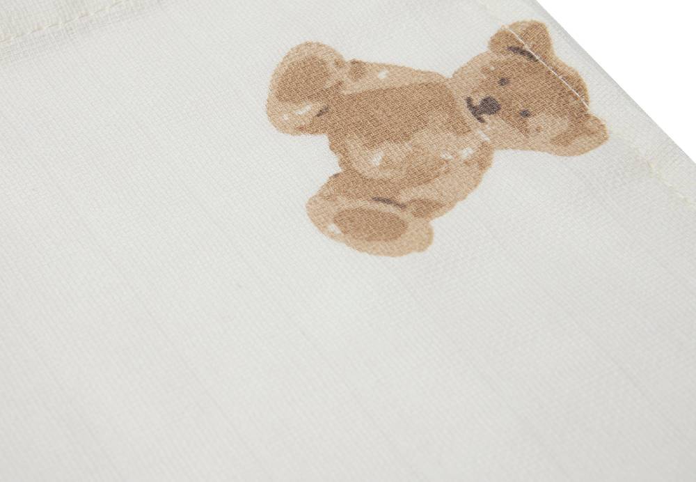 Jollein Spucktücher Hydrophill Teddy Bear (3pack) Bis zu 55% Rabatt