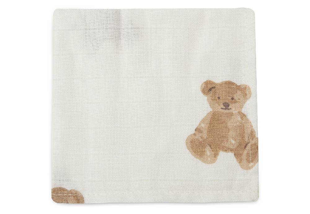 Jollein Spucktücher Hydrophill Teddy Bear (3pack) Bis zu 55% Rabatt
