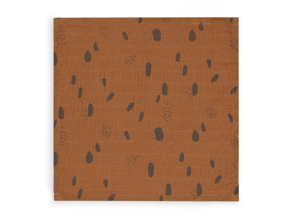 Jollein Spucktücher Hydrophil Spot Caramel (3pack) Im Verkauf
