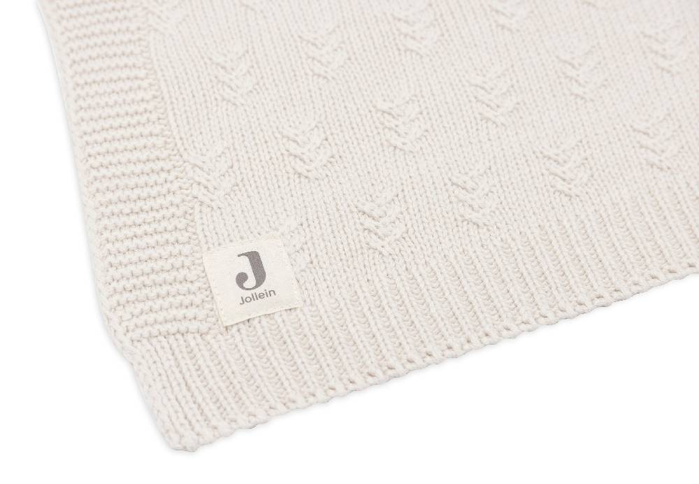 Jollein Decke Wiege 75x100cm Grain Knit Oatmeal Angebote