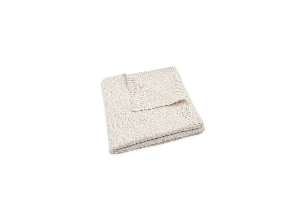 Jollein Decke Wiege 75x100cm Grain Knit Oatmeal Angebote