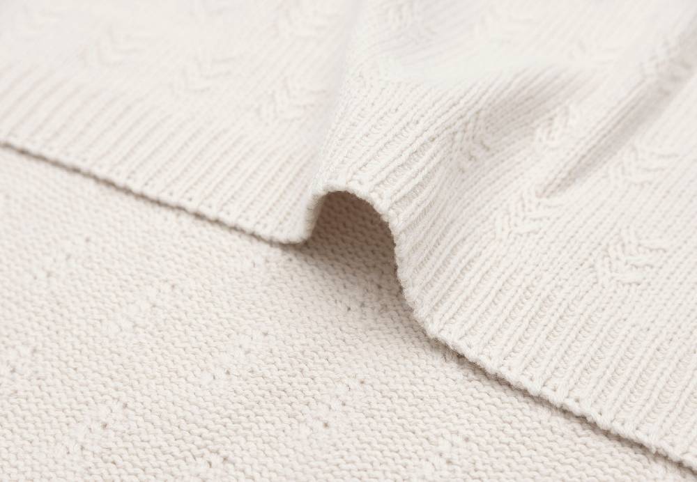 Jollein Decke Wiege 75x100cm Grain Knit Oatmeal Angebote