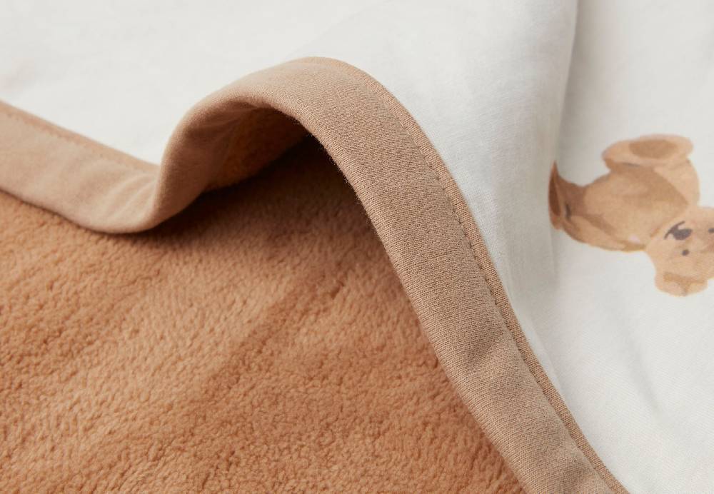 Jollein Decke Kinderbett Jersey 100x150cm Teddy Bear Sonderangebot