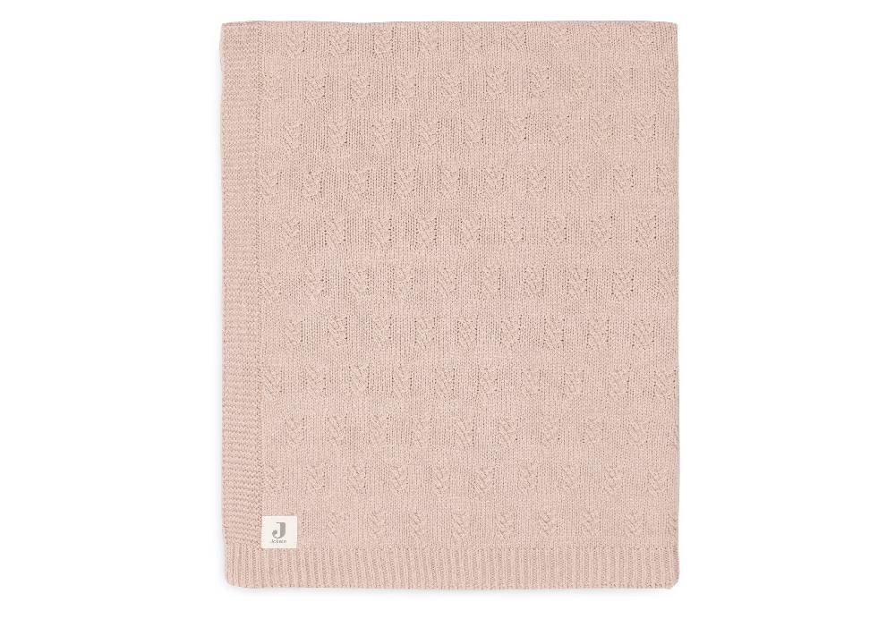 Jollein Decke Wiege 75x100cm Grain Knit Wild Rose