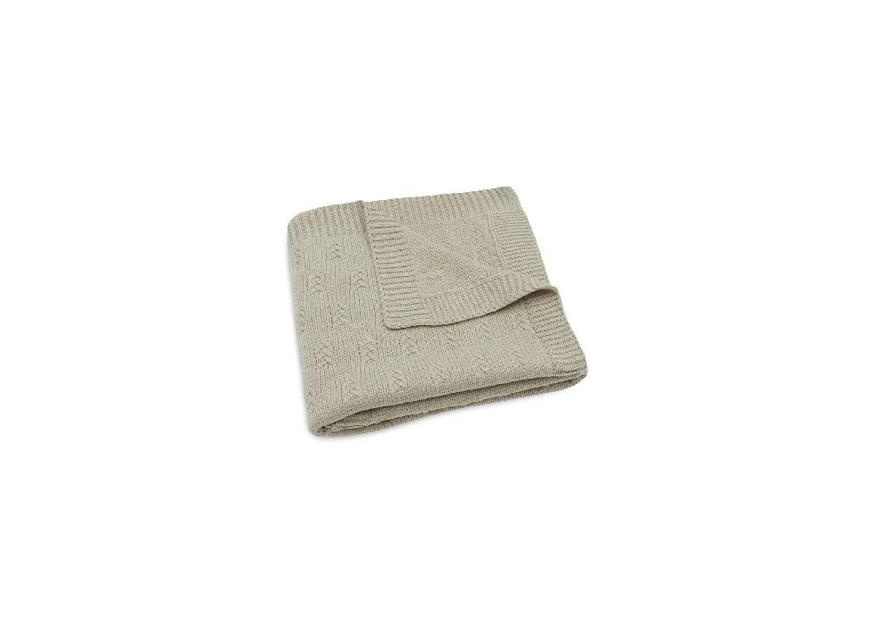 Jollein Decke Wiege 75x100cm Grain Knit Olive Green Online Shopping