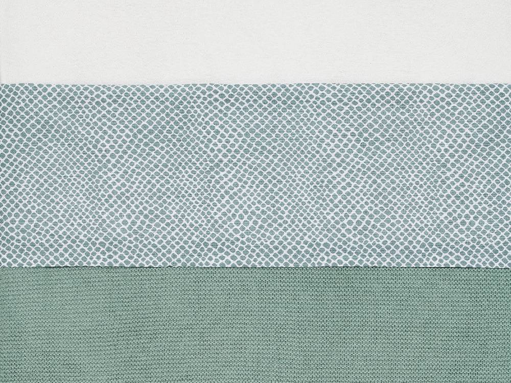 Jollein Bettlaken Kinderbett 120x150cm Snake Ash Green