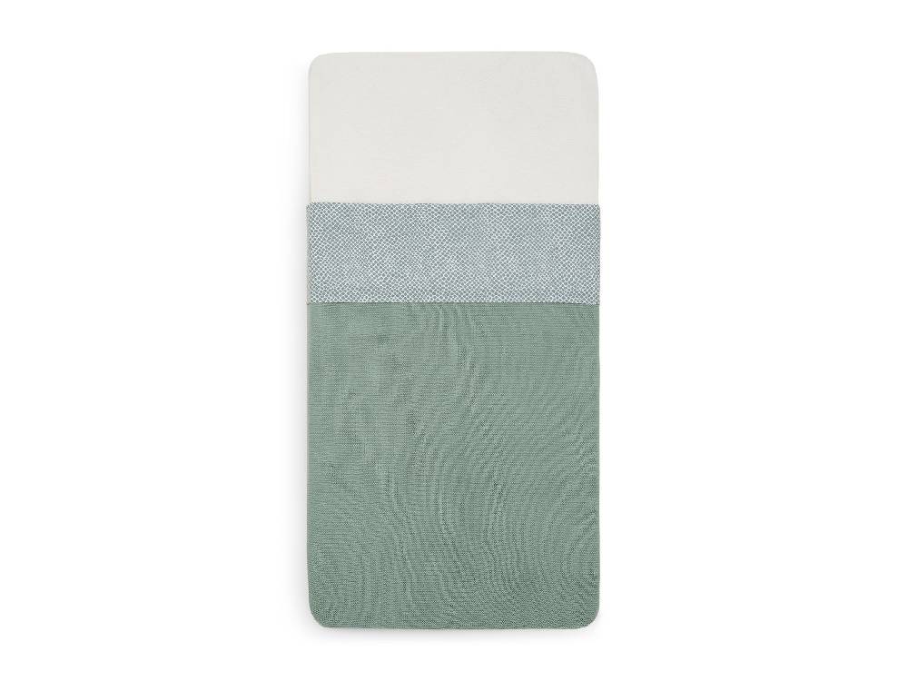 Jollein Bettlaken Kinderbett 120x150cm Snake Ash Green Saisonale Angebote