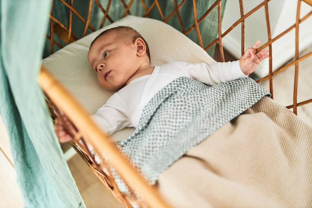 Jollein Bettlaken Kinderbett 120x150cm Snake Ash Green Saisonale Angebote