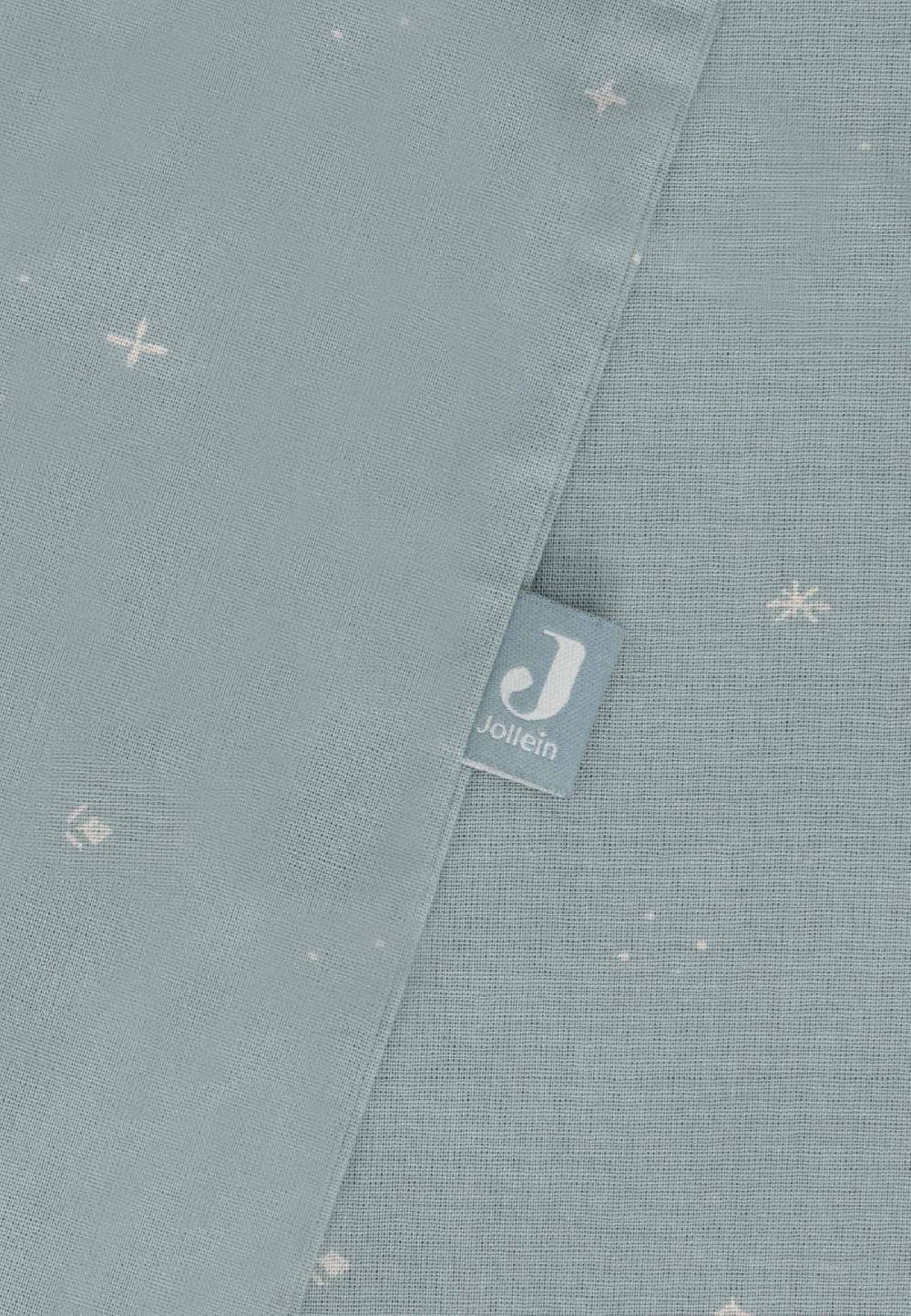 Jollein Bettwäsche 100x140cm Twinkling - Sea Green Letzte 3 Tage