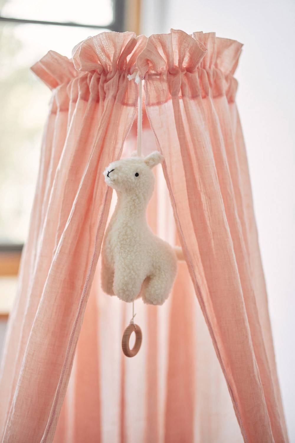 Jollein Betthimmel Vintage 155cm Pale Pink 2025