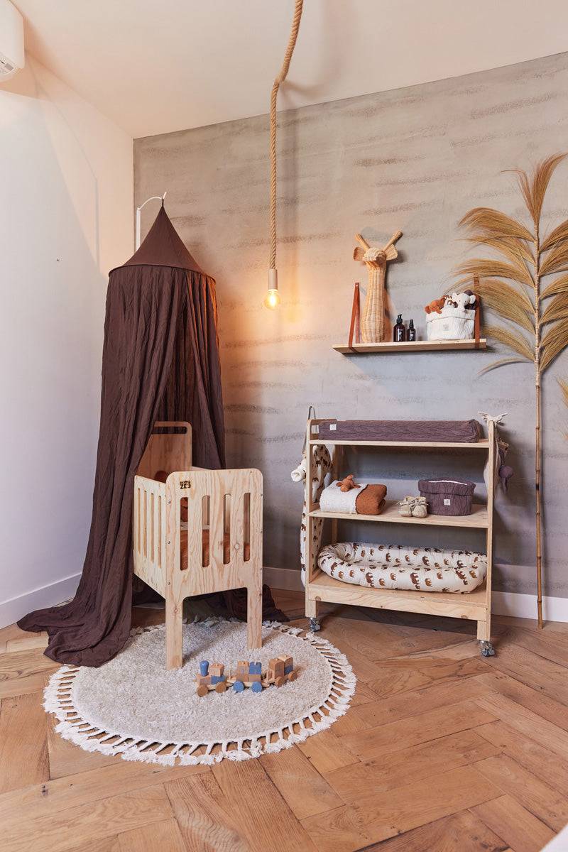 Jollein Baldachin Betthimmel Vintage 245cm Chestnut Outlet
