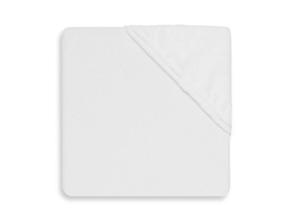 Jollein Spannbettlaken Molton 60x120cm White