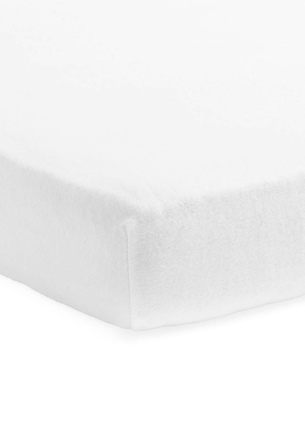 Jollein Spannbettlaken Molton 50x90cm White Schlussverkauf