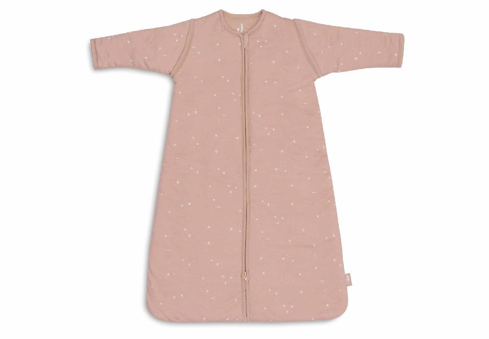 Jollein Baby Schlafsack mit abnehmbaren Ärmeln 90cm Twinkling - Wild Rose