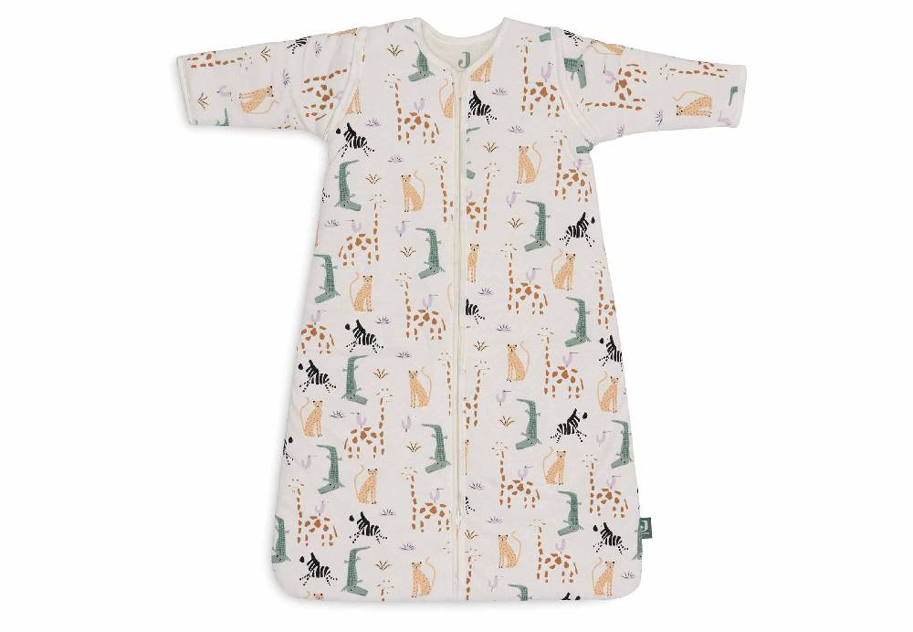 Jollein Baby Schlafsack mit abnehmbaren Ärmeln 90cm - Jungle Jambo