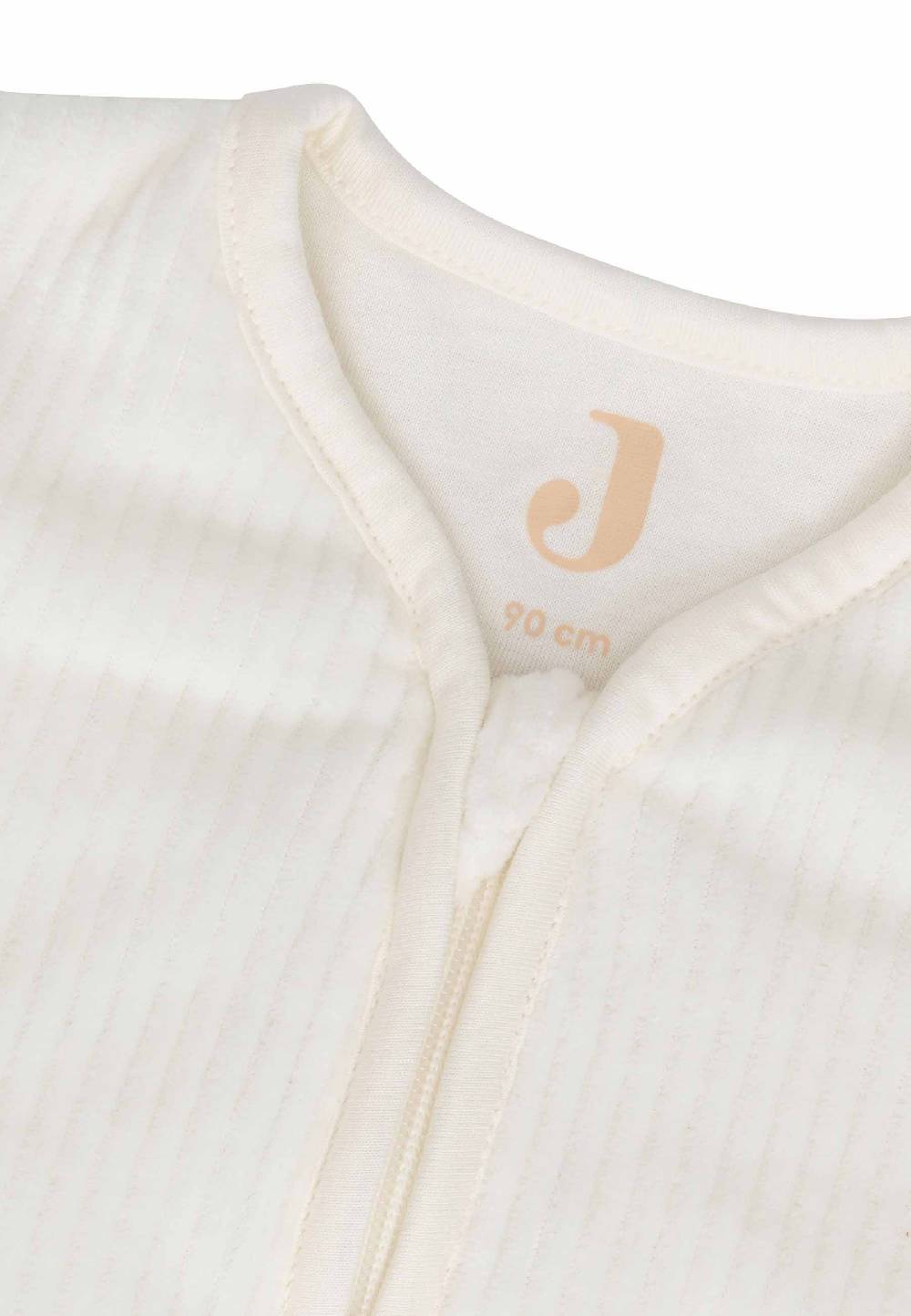 Jollein Baby Schlafsack mit abnehmbaren Ärmeln 90cm Rib - Ivory Preisnachlass