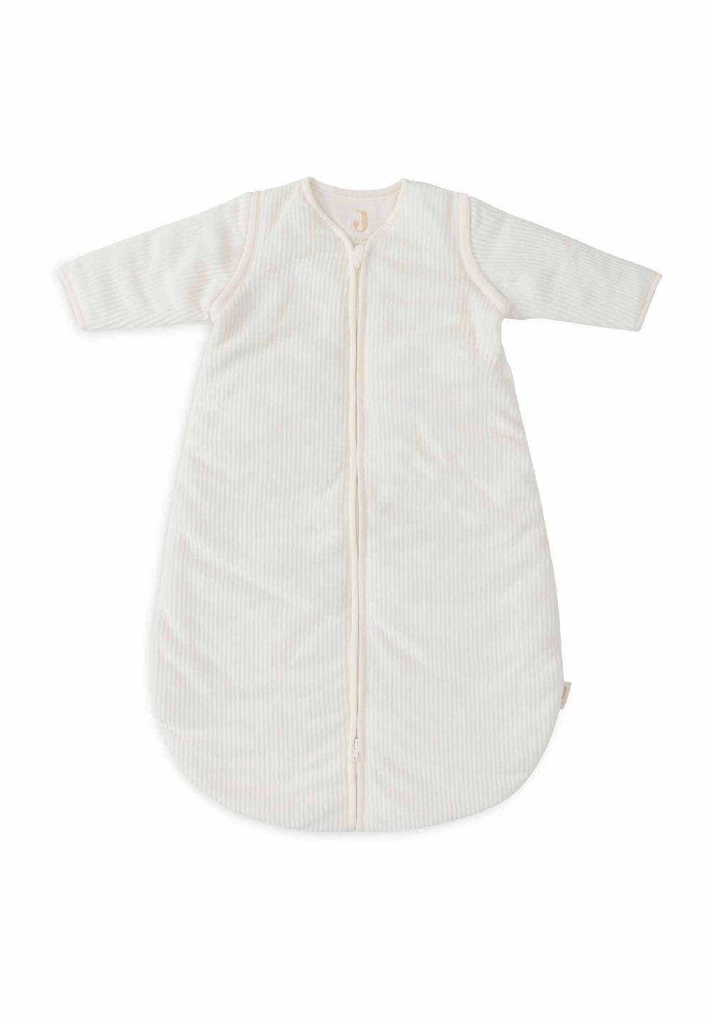 Jollein Baby Schlafsack mit abnehmbaren Ärmeln 90cm Rib - Ivory Preisnachlass