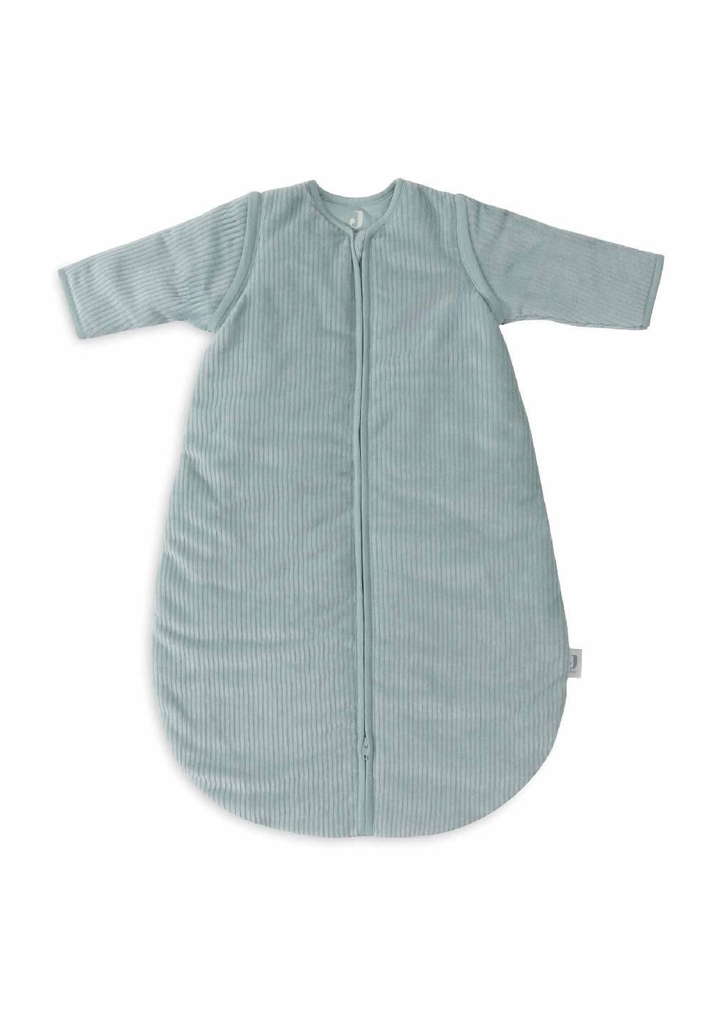 Jollein Baby Schlafsack mit abnehmbaren Ärmeln 90cm Rib - Sea Green Saisonschlussverkauf