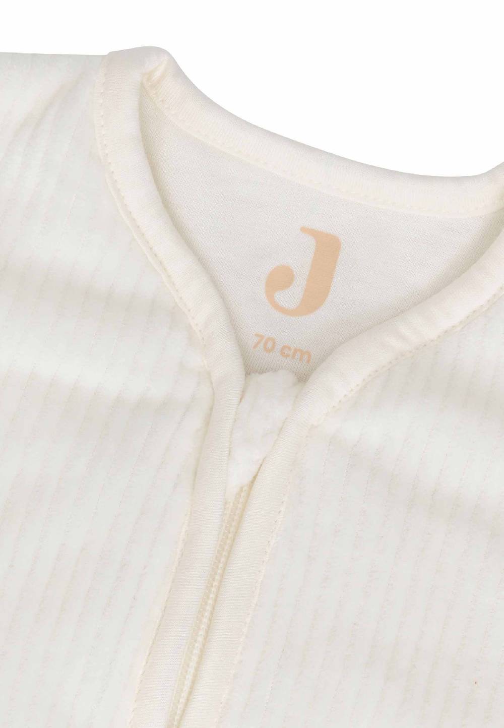 Jollein Baby Schlafsack mit abnehmbaren Ärmeln 70cm Rib - Ivory Valentinstagsangebot