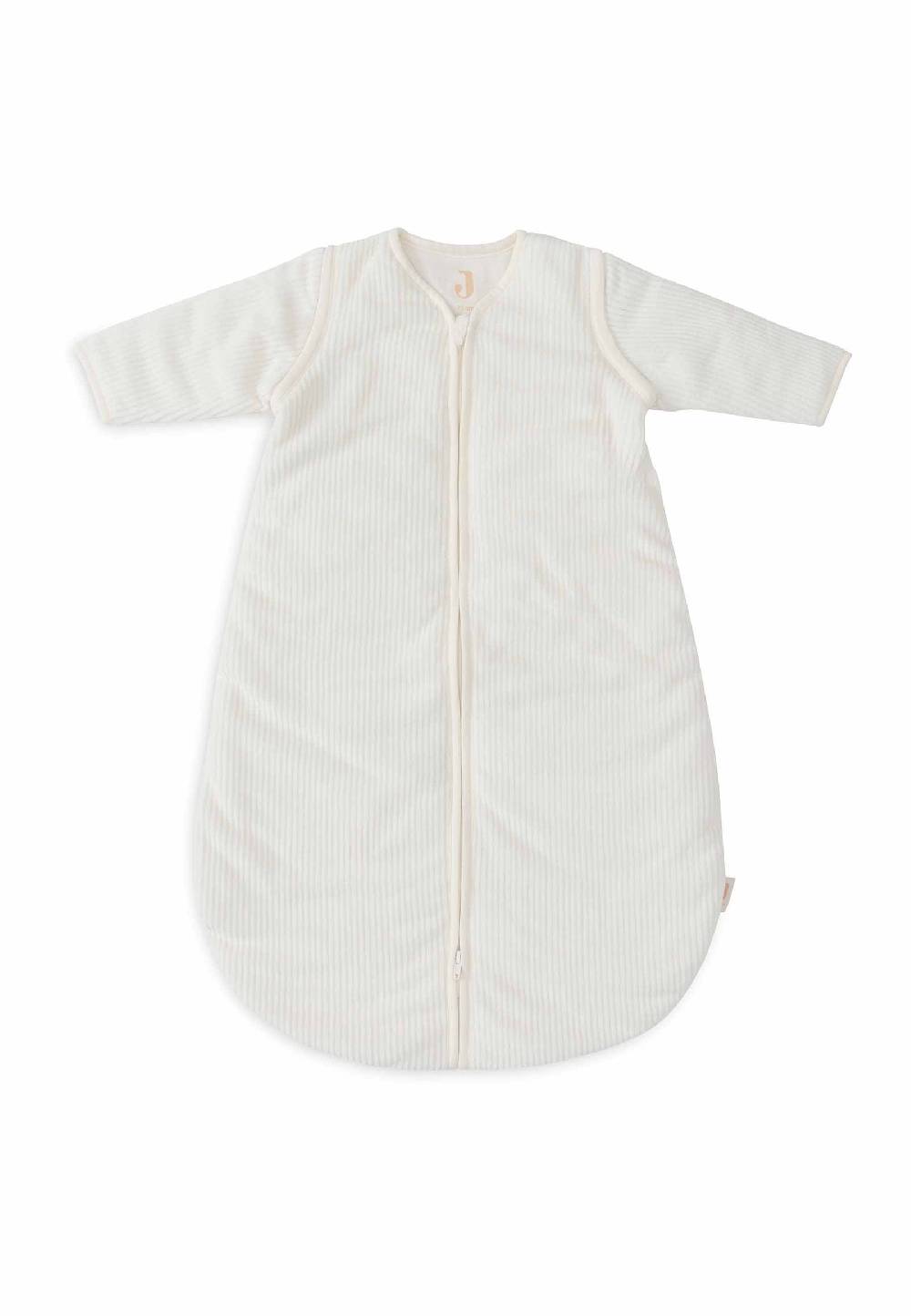 Jollein Baby Schlafsack mit abnehmbaren Ärmeln 70cm Rib - Ivory Valentinstagsangebot