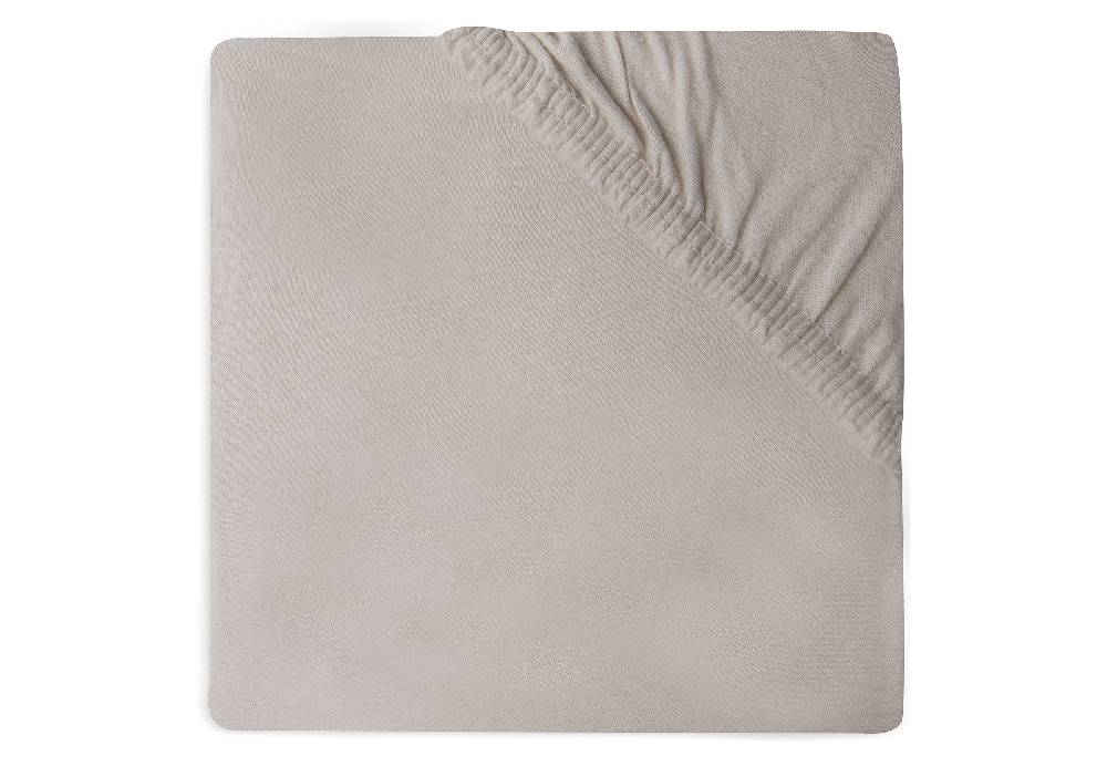 Jollein Spannbettlaken Jersey 70x140cm/75x150cm Nougat