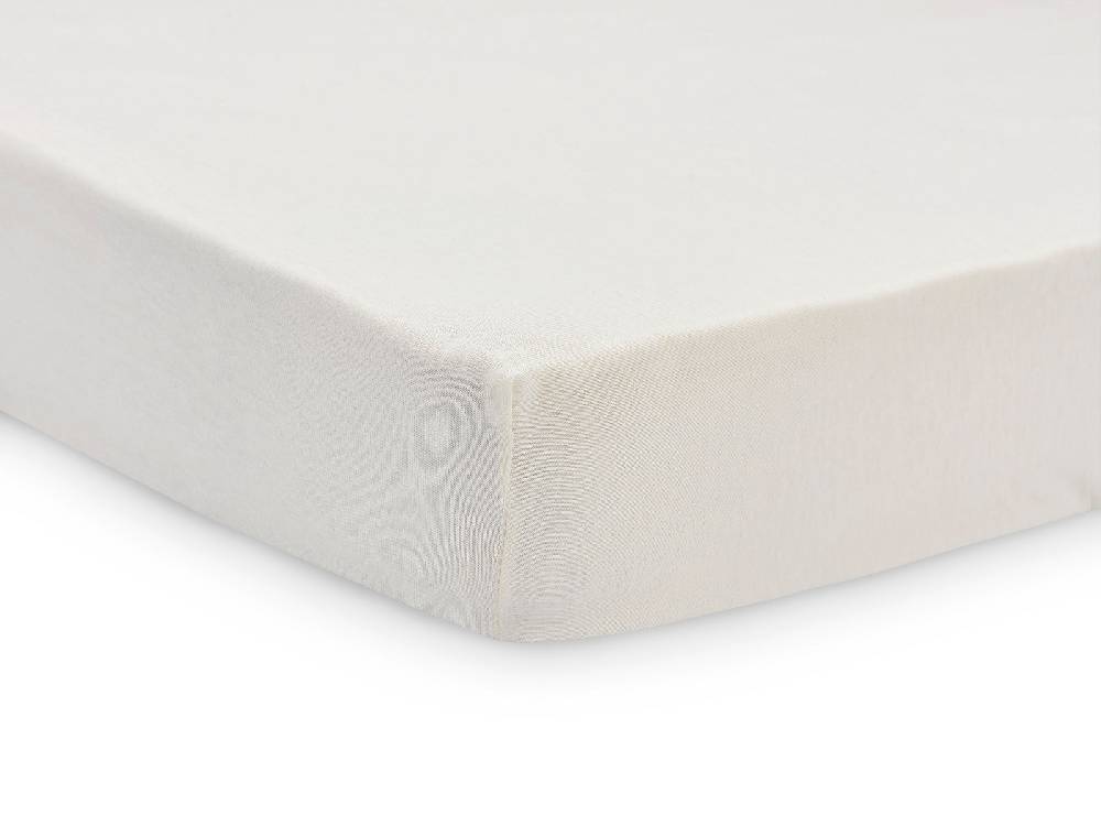 Jollein Spannbettlaken Jersey 70x140cm/75x150cm Ivory Neueste Mode