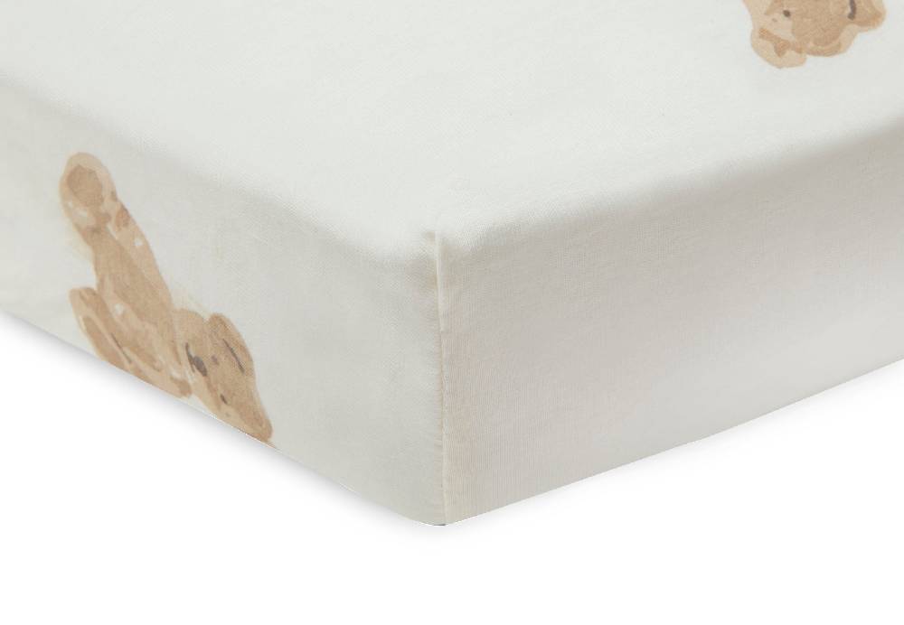 Jollein Spannbettlaken Jersey 60x120cm Teddy Bear Online Outlet
