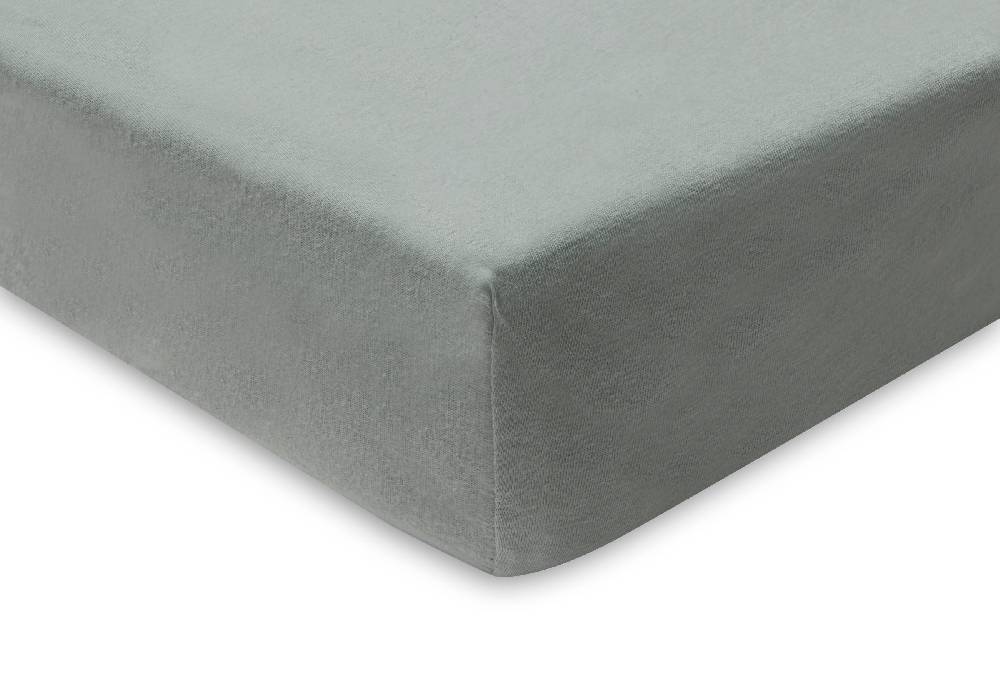 Jollein Spannbettlaken Jersey 70x140cm/75x150cm Ash Green Exklusive Angebote